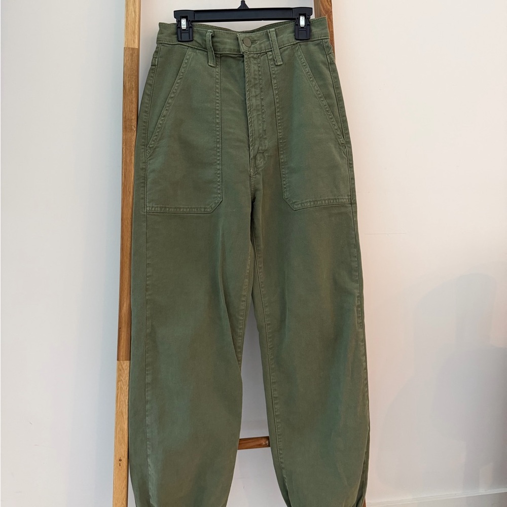 MOTHER Olive Green Pants